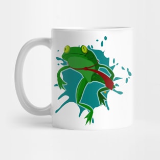 Avoiding traffic: like a frog Mug